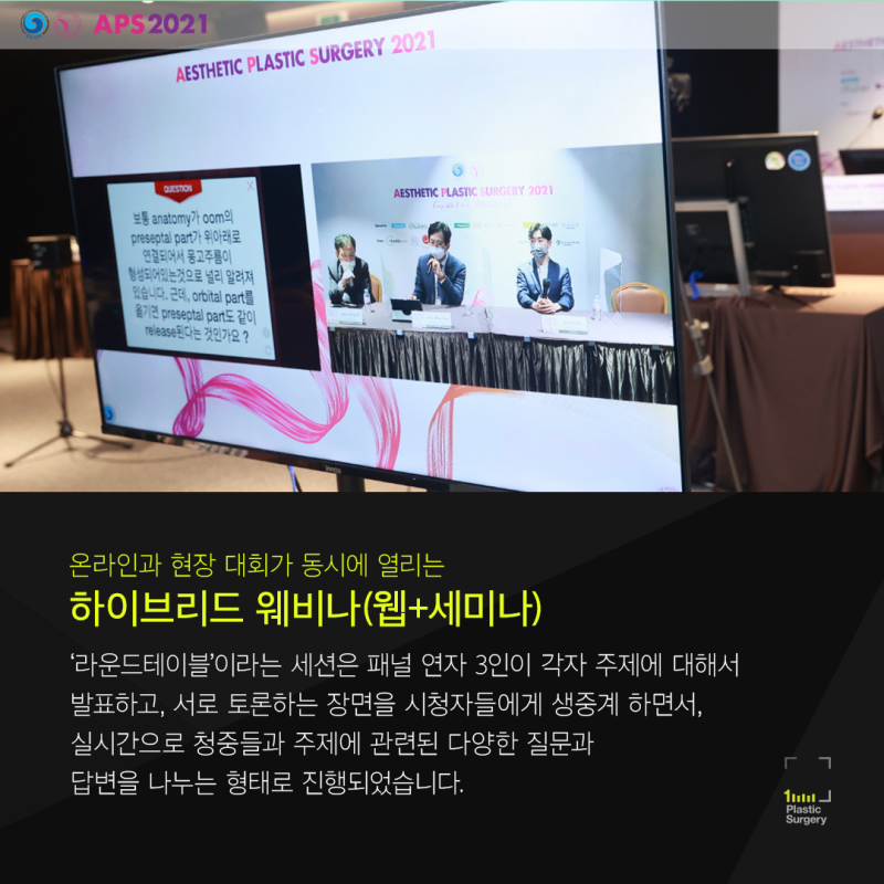 Dr. Do Eon-rok of 1mm Plastic Surgery Delivers Lecture at APS21 Roundtable 사진 4