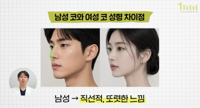 Male Noses, Female Noses: What Designs Are Popular Nowadays? 1mm Plastic Surgery 사진 2